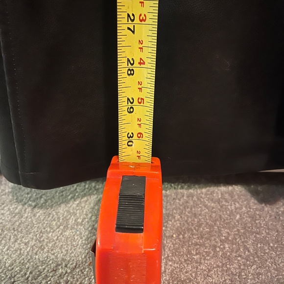 Brand New EMC Boutique Womens button up Leather Jacket. Large - Picture 8 of 8